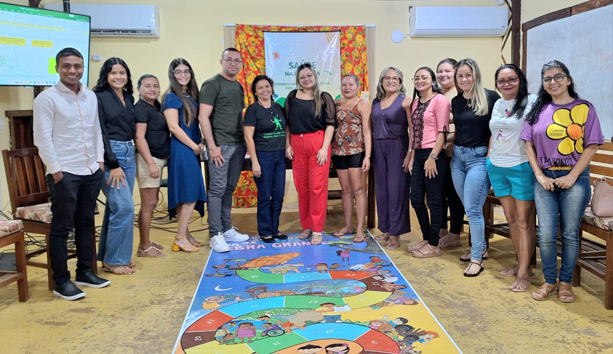 Realizamos uma nova edição do Círculo Formativo, iniciativa que integra as ações do Projeto Tecendo Infância, com o objetivo de fortalecer a rede de proteção à primeira infância na região do Arapiuns, no oeste do Pará. Conheça aqui:
saudeealegria.org.br/redemocoronga/…