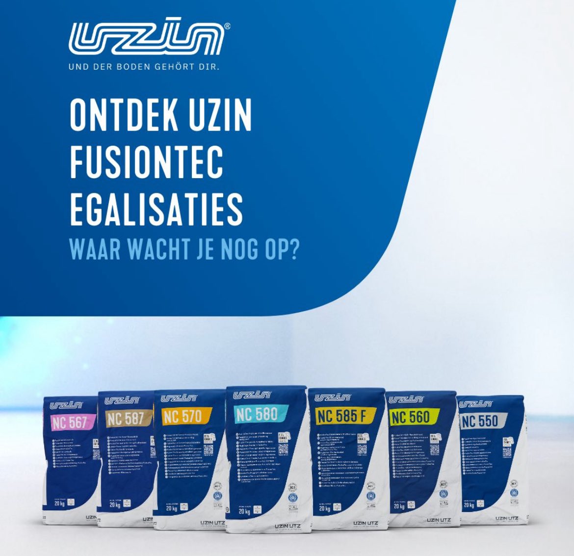 FusionTec: 𝗨𝗭𝗜𝗡 𝗡𝗖 𝟱𝟲𝟬
De egalisatie die sterk, spanningsarm én universeel toepasbaar is!

De voordelen?
✅ Extreem lange verwerkingstijd
✅ Spanningsarm
✅ Uitstekende vloei
✅ Uitstekend schuurbaar
🌱 Tot wel 39% CO₂ reductie

Info: 👉 lnkd.in/eygQQwrG