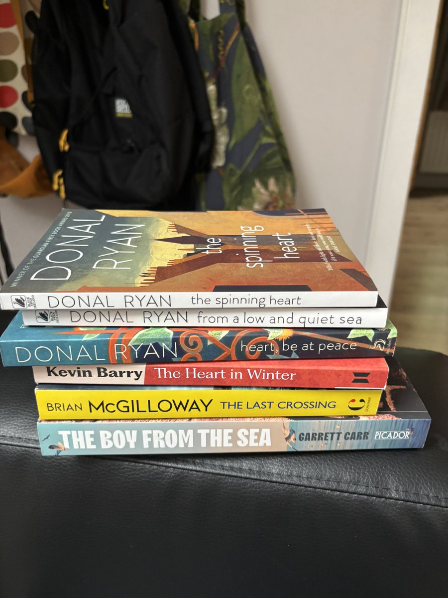 I had the pleasure of visiting <a href="/BridgeBooksDro1/">Bridge Books Dromore Co Down 📚</a> today. Came away with a great haul of Irish fiction thanks to Lesley’s recommendations