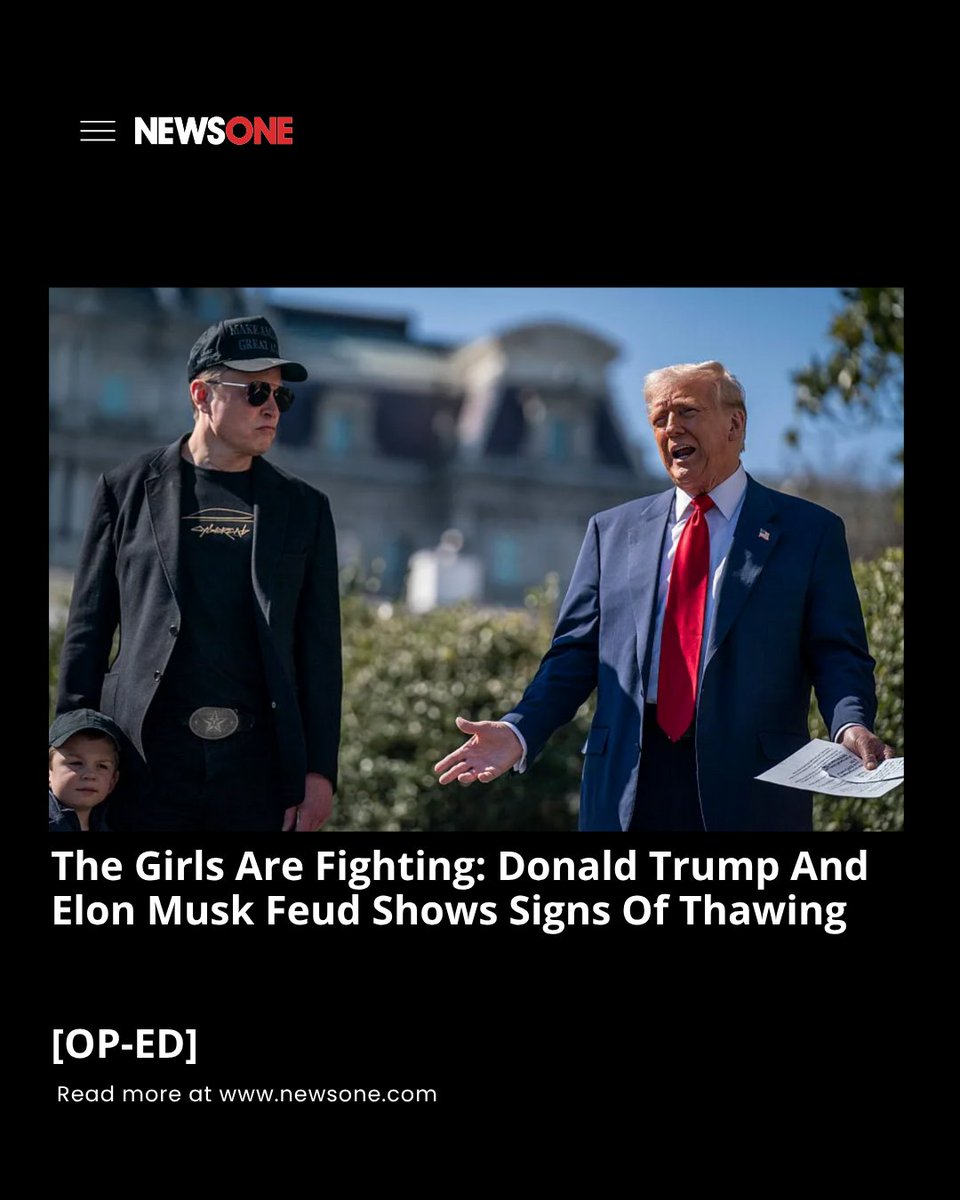 [OP-ED] It’s giving high school cafeteria energy — if the cafeteria served EV tax credits and Oval Office selfies.  Just days after Elon Musk all but called for Donald Trump’s impeachment and accused him of being in the Epstein files, the two reality-show-level egos are already