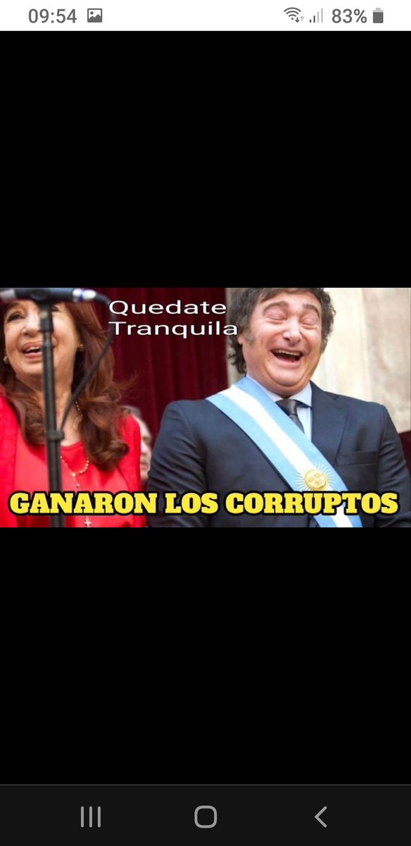 <a href="/WalhallaMann/">VIKING 🇺🇦🇦🇷🇺🇸🇮🇱🇮🇹</a> Seguramente es así. 
Milei protegiendo a mamá Chorra.