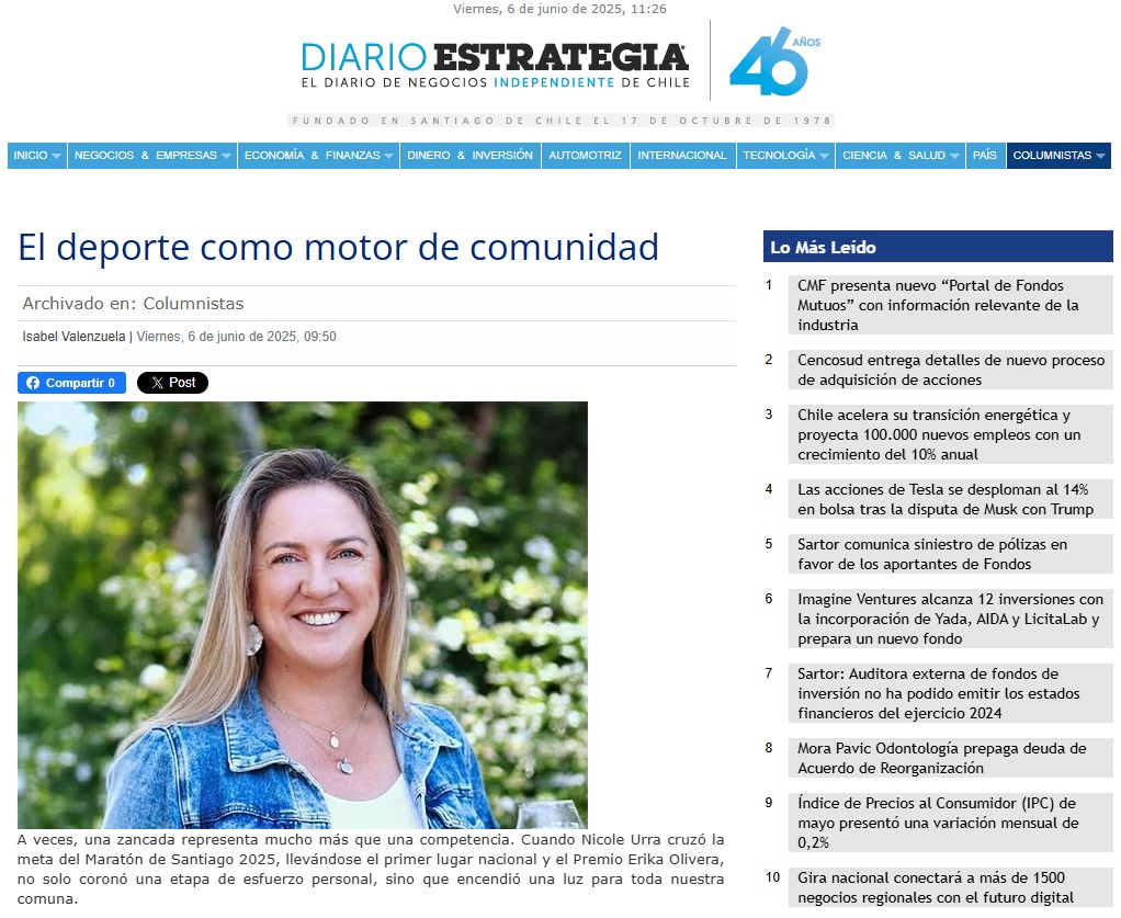 Municipalidad Colina (@municolina) on Twitter photo ๐ฐ ๐๐ข๐๐๐ก๐ ๐๐ก ๐๐ข๐ฆ ๐ ๐๐๐๐ข๐ฆ: ๐๐๐๐ฅ๐๐ข ๐๐ฆ๐ง๐ฅ๐๐ง๐๐๐๐ ๐๐๐ฆ๐ง๐๐๐ ๐๐ข๐๐จ๐ ๐ก๐ ๐๐ ๐๐๐๐๐๐๐๐ฆ๐ ๐ฆ๐ข๐๐ฅ๐ ๐๐ ๐๐๐ฃ๐ข๐ฅ๐ง๐ ๐๐ข๐ ๐จ๐ก๐๐
"Una zancada representa mรกs que una competencia: es comunidad, identidad y futuro". Asรญ inicia la ๐ฐ ๐๐ข๐๐๐ก๐ ๐๐ก ๐๐ข๐ฆ ๐ ๐๐๐๐ข๐ฆ: ๐๐๐๐ฅ๐๐ข ๐๐ฆ๐ง๐ฅ๐๐ง๐๐๐๐ ๐๐๐ฆ๐ง๐๐๐ ๐๐ข๐๐จ๐ ๐ก๐ ๐๐ ๐๐๐๐๐๐๐๐ฆ๐ ๐ฆ๐ข๐๐ฅ๐ ๐๐ ๐๐๐ฃ๐ข๐ฅ๐ง๐ ๐๐ข๐ ๐จ๐ก๐๐
"Una zancada representa mรกs que una competencia: es comunidad, identidad y futuro". Asรญ inicia la