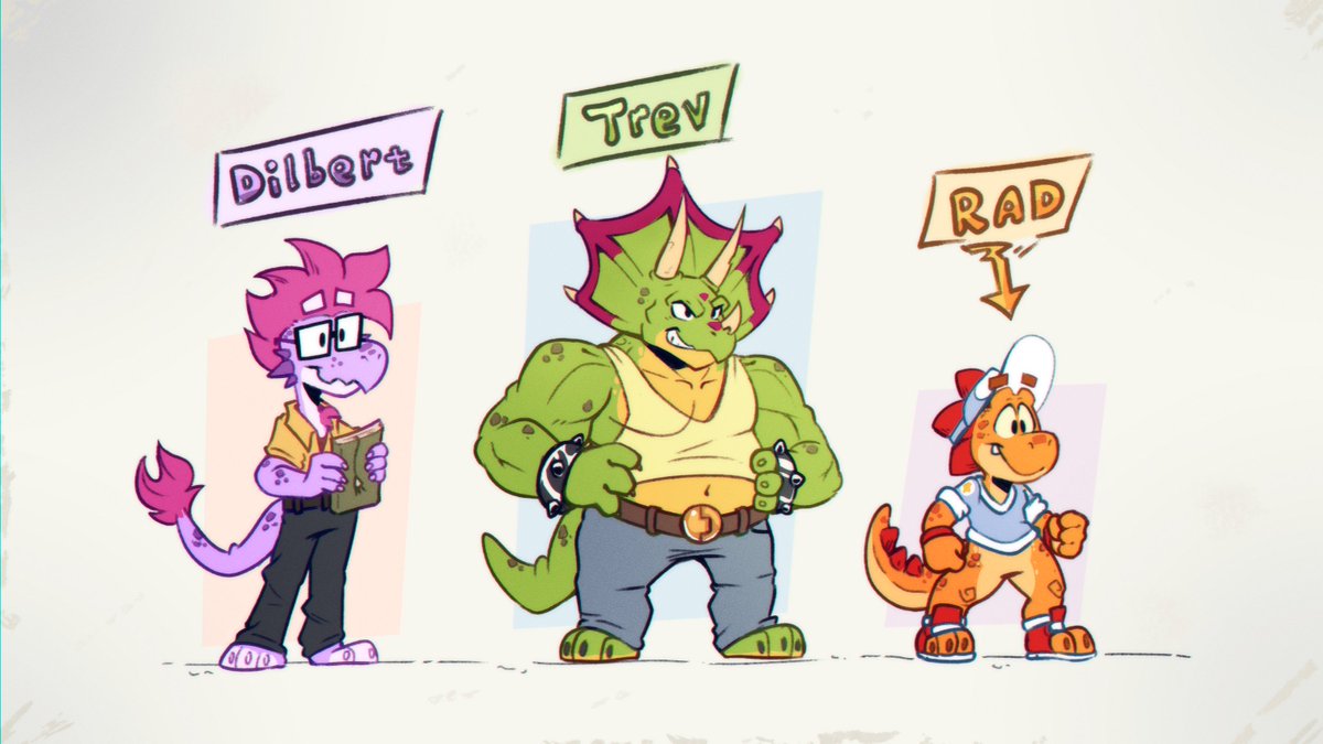 Certified dino friends 🦖
Having tons of fun coming up with some designs haha 😁