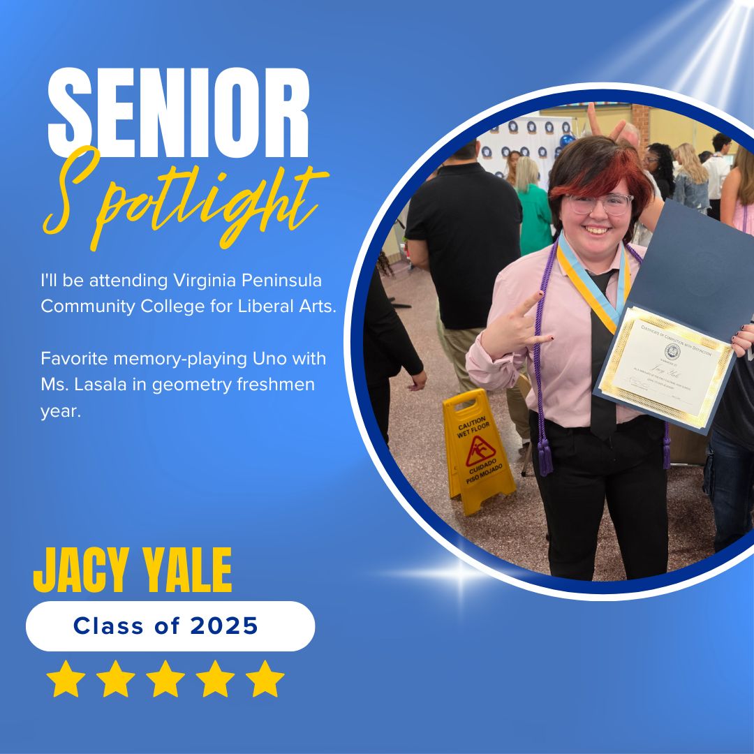 Celebrating our super seniors!!! #WeRFC <a href="/vbschools/">VBSchools</a>