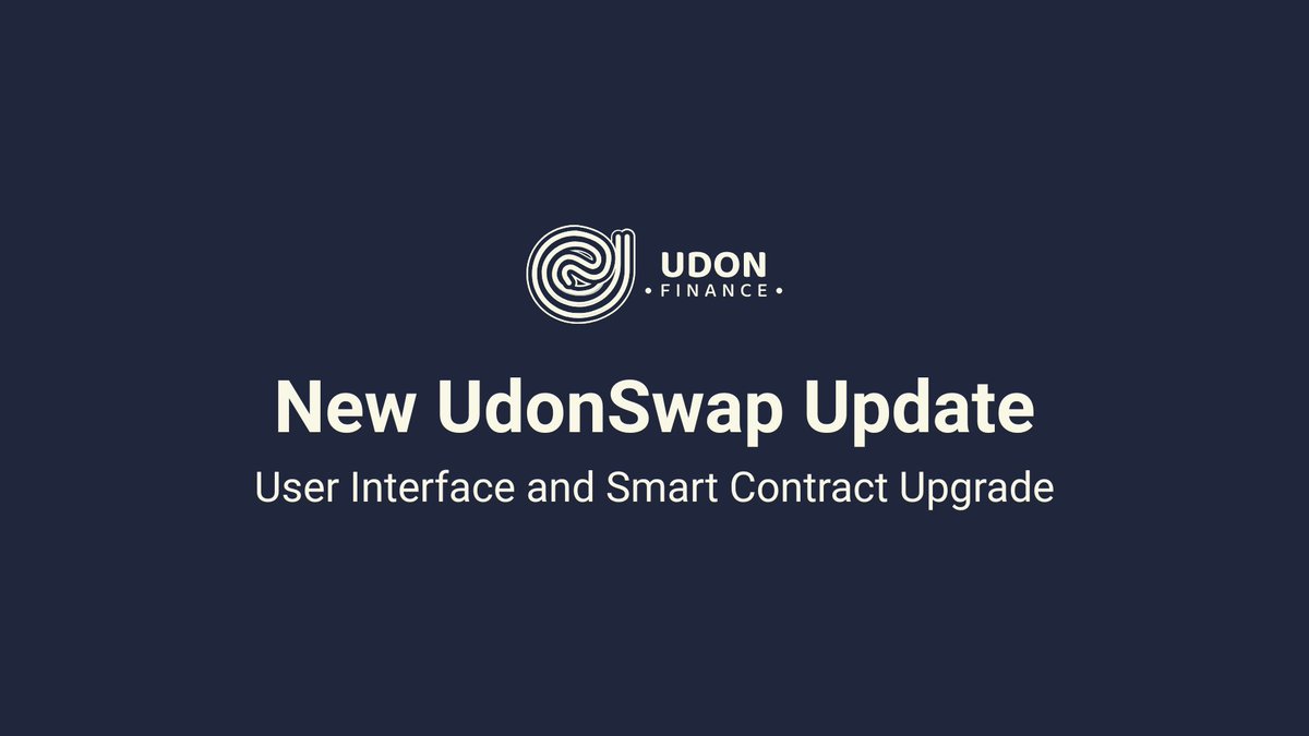 Udonswap tweet media