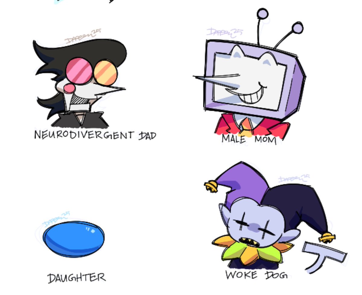 #deltarunespoilers
.
.
.
.
.
here's my take
#deltarune #spamton #mrtenna #jevil #DeltaruneChapter3