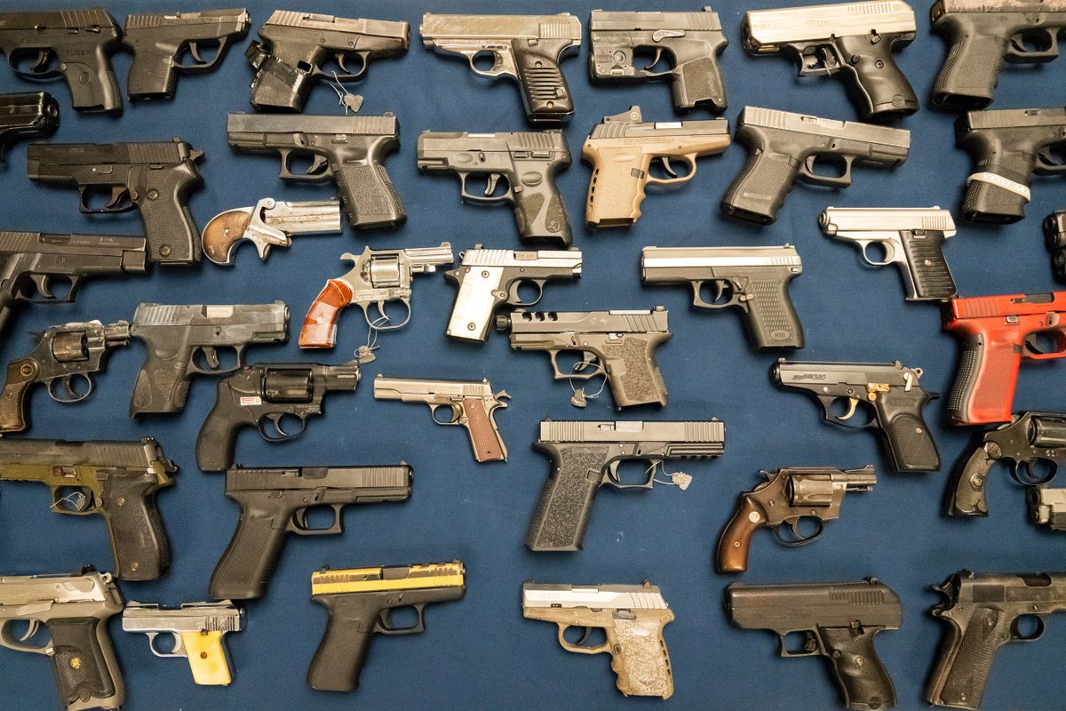 If you carry an illegal gun in NYC, we’ll find it and take it.

So far this year, we’ve taken over 2,200 weapons off the street.