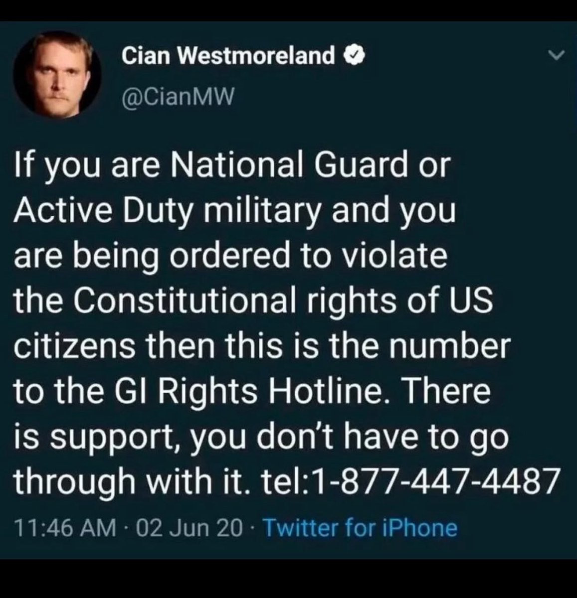 I’m going to keep posting this. Do the right thing