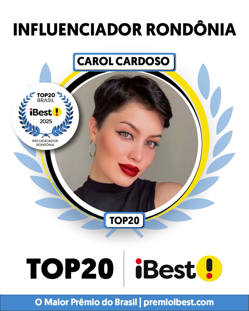 Parabéns aos novos iBest Top20 Brasil! 🥳🏆

#iBest2025 #premioibest #ibest #omaiorpremiodobrasil
