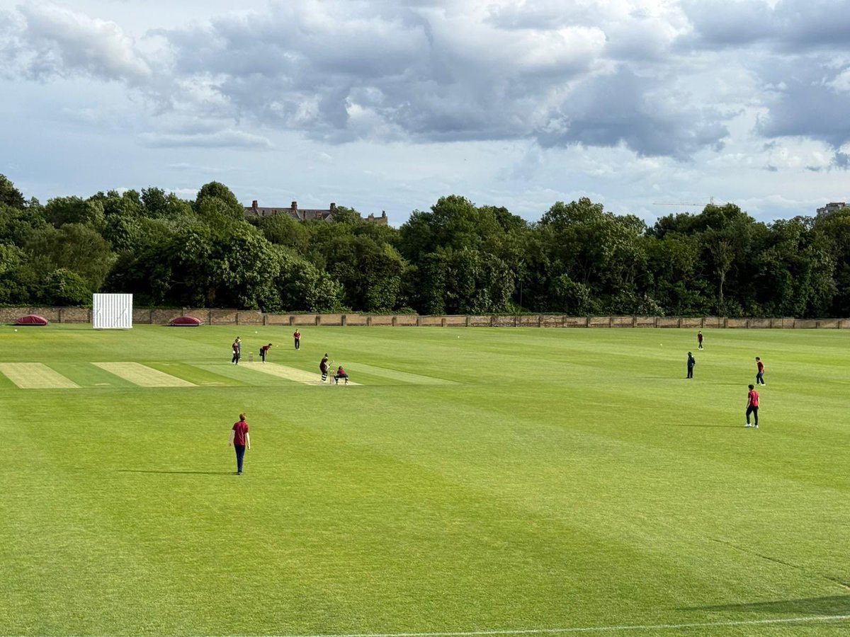 Friday Night Lights, cricket edition! Our First XI face off against local rivals UCS, who have set an impressive target for us to chase. Time for our batters to get to work.