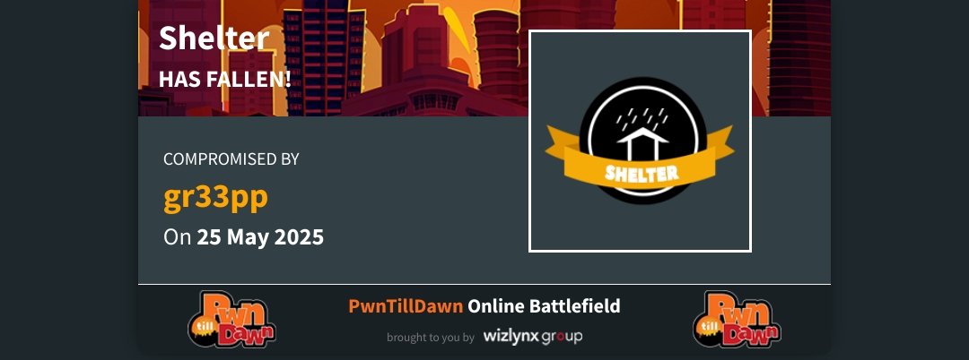 gr33pp's tweet image. Been a while I posted here... Did some pwntilldawn boxes lately. They&apos;re quite interesting.
#pwntilldawn