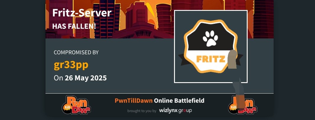 gr33pp's tweet image. Been a while I posted here... Did some pwntilldawn boxes lately. They&apos;re quite interesting.
#pwntilldawn