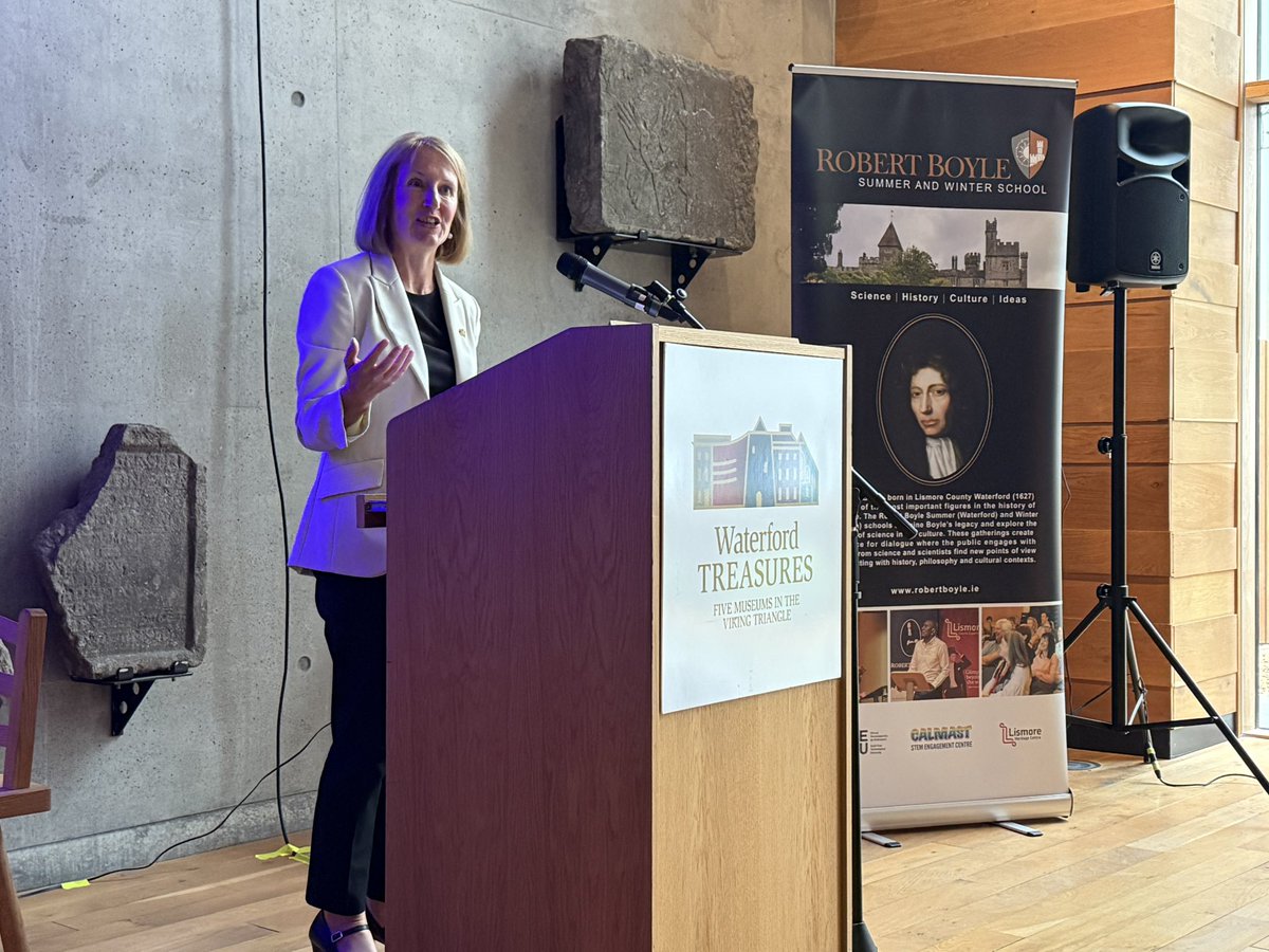 Sheila Donegan (@stemwaterford) on Twitter photo Prof Veronica Campbell <a href="/SETU_President/">SETU President</a> closes day 1 of <a href="/RobertBoyleFRS/">Robert Boyle Schools</a> <a href="/SETUIreland/">South East Technological University</a> <a href="/LismoreHC/">Lismore Heritage Co</a> <a href="/CalmastWIT/">Calmast SETU</a> <a href="/WaterfordCounci/">Waterford City & County Council</a> Prof Veronica Campbell <a href="/SETU_President/">SETU President</a> closes day 1 of <a href="/RobertBoyleFRS/">Robert Boyle Schools</a> <a href="/SETUIreland/">South East Technological University</a> <a href="/LismoreHC/">Lismore Heritage Co</a> <a href="/CalmastWIT/">Calmast SETU</a> <a href="/WaterfordCounci/">Waterford City & County Council</a>