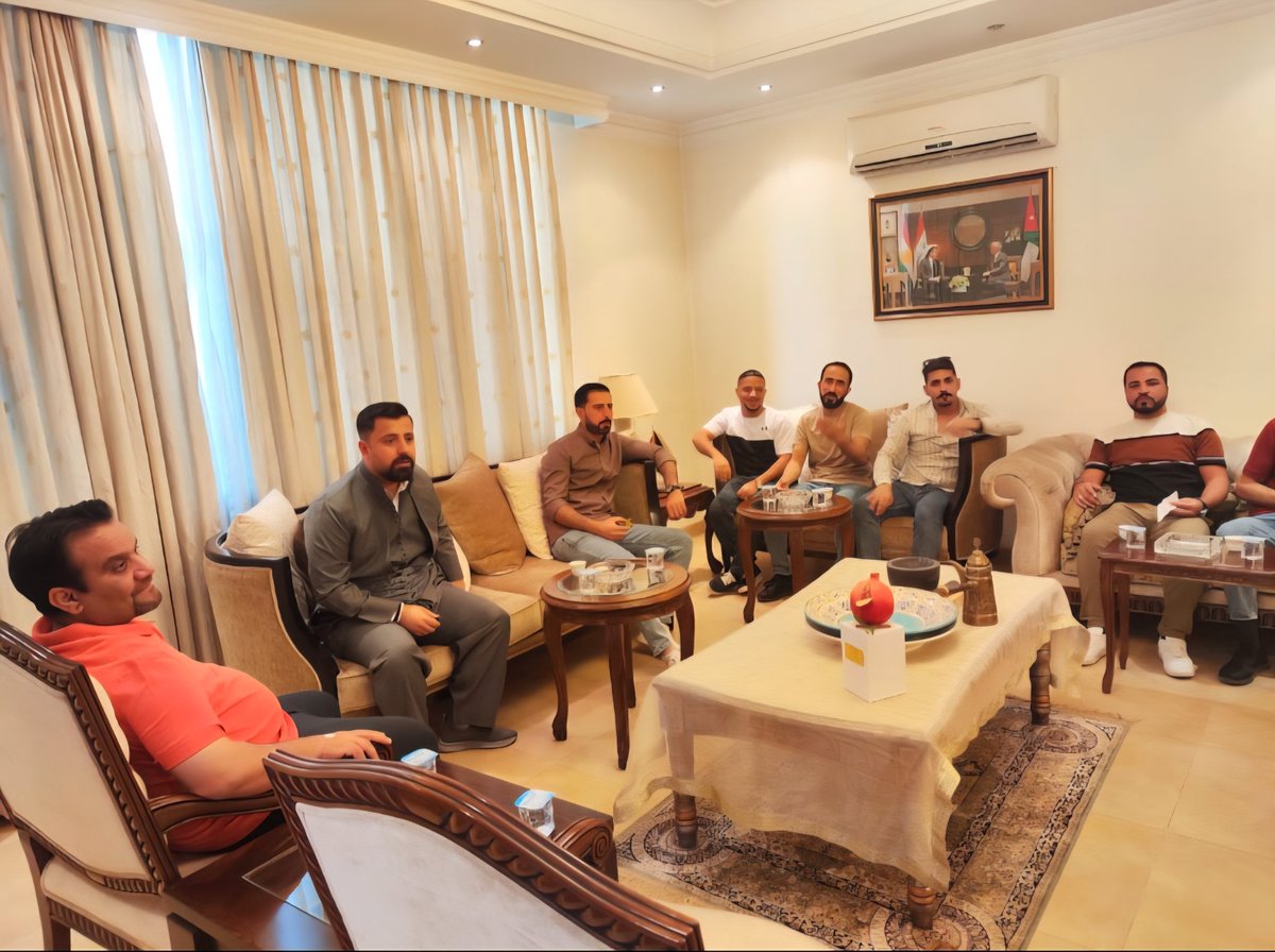 Fuad Al-Majali (@fuad_almajali) on Twitter photo رفعتُ وموظفي القنصلية وأبناء الجالية أسمى آيات التهنئة والتبريكات لمولاي جلالة الملك المعظم و سمو ولي العهد الأمين بمناسبة عيد الأضحى و صعود النشامى التاريخي لكأس العالم. رفعنا أيضاً التهاني والعرفان لقيادة وحكومة الإقليم الشقيق رفعتُ وموظفي القنصلية وأبناء الجالية أسمى آيات التهنئة والتبريكات لمولاي جلالة الملك المعظم و سمو ولي العهد الأمين بمناسبة عيد الأضحى و صعود النشامى التاريخي لكأس العالم. رفعنا أيضاً التهاني والعرفان لقيادة وحكومة الإقليم الشقيق