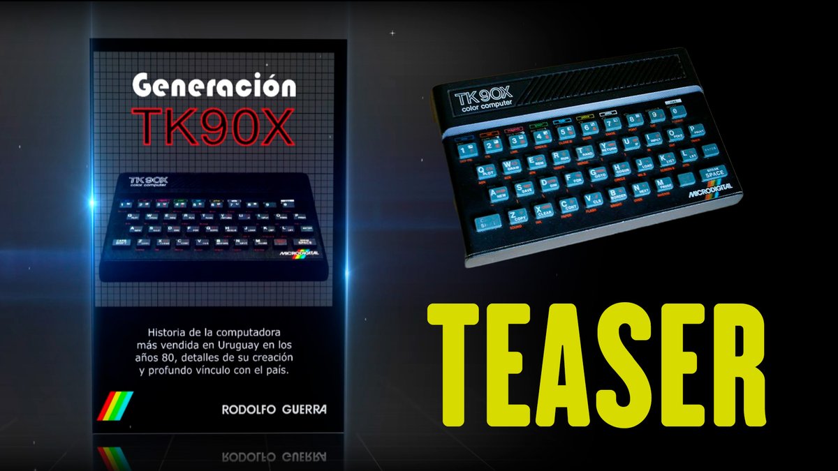 🚨📘 ¡Primicia!
Llega "Generación TK90X", el nuevo libro de Rodolfo Guerra sobre la historia del TK.
Un viaje apasionante por el legado de esta computadora 🇺🇾

👉 elmundodelspectrum.com/primicia-gener…

#ZXSpectrum #TK90X #RetroComputing #Uruguay #libros