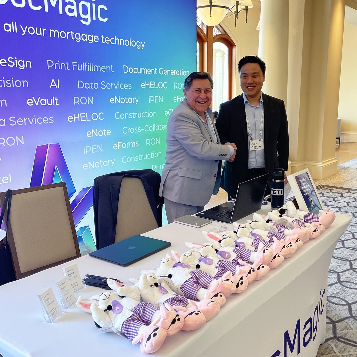 DocMagicTech's tweet image. Our experience with IMN&apos;s Non-QM Forum has been nothing short of amazing! We&apos;ve enjoyed meeting with so many great people. Please stop by - we&apos;ll be here until noon.  
#IMNNonQMForum25 #DocMagic