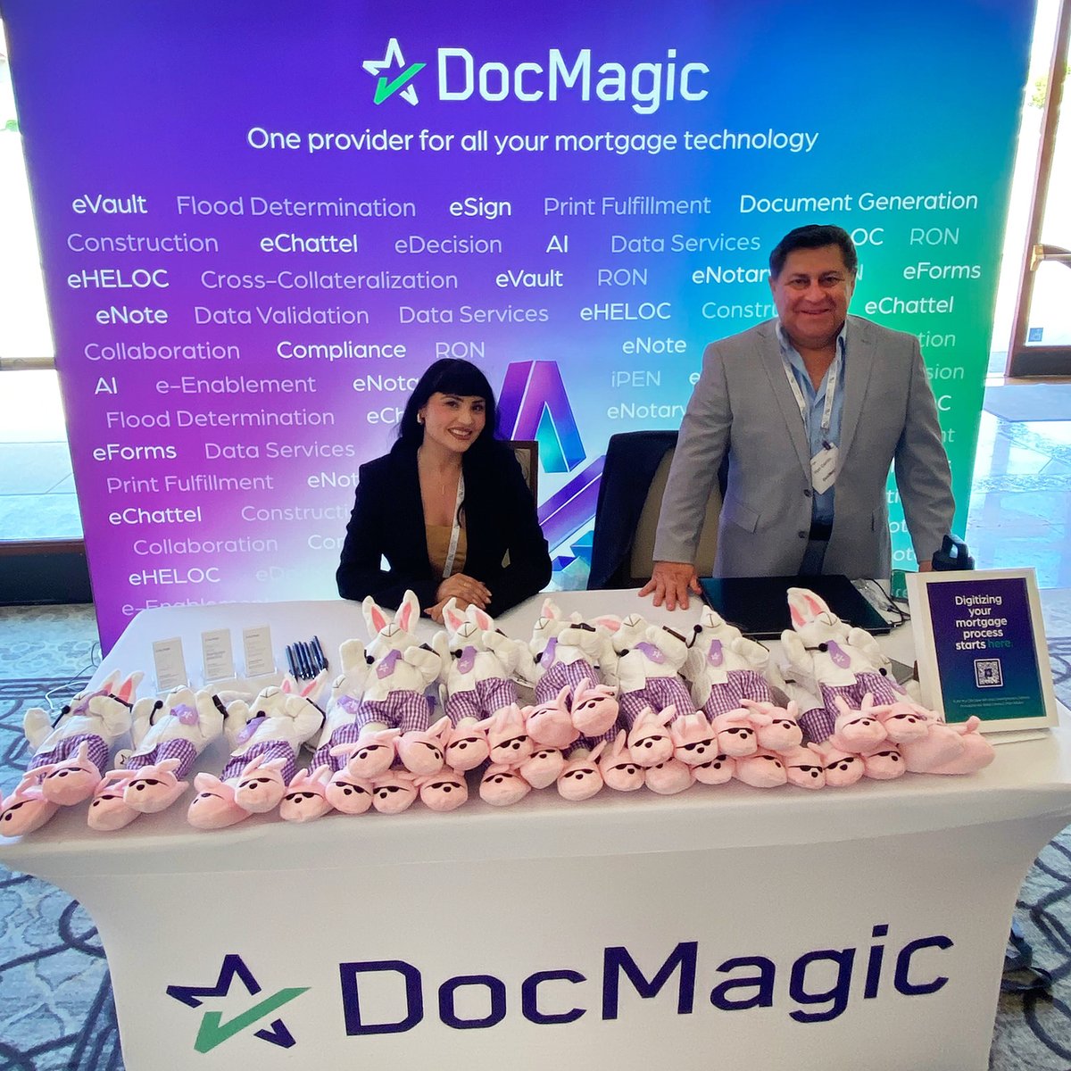 DocMagicTech's tweet image. Our experience with IMN&apos;s Non-QM Forum has been nothing short of amazing! We&apos;ve enjoyed meeting with so many great people. Please stop by - we&apos;ll be here until noon.  
#IMNNonQMForum25 #DocMagic
