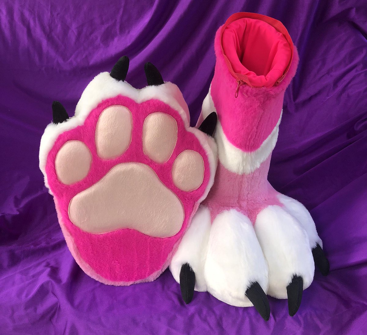 back for another #fursuitfriday: i made nero a few years ago, but i was looking back through some of the otter suits i've made today!