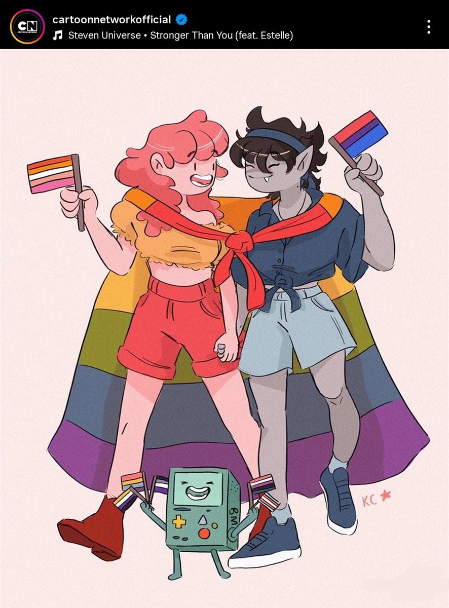 for all those who used to doubt: PRINCESS BUBBLEGUM IS CANONICALLY A LESBIAN!!!!!