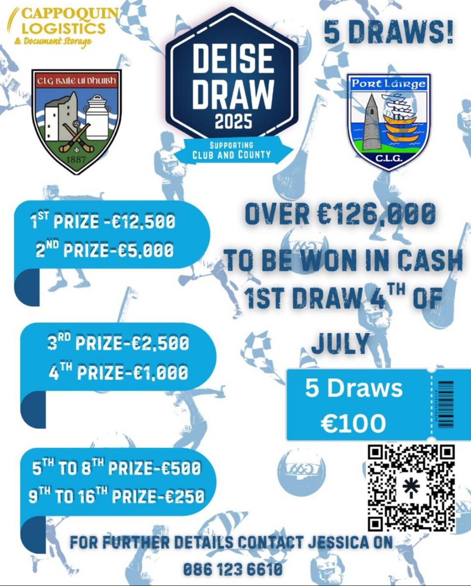 Earn €63 for Ballyduff Lower GAA with Deise Draw 2025
Get all the latest news on the Ballyduff Lower GAA app member.clubspot.app/club/ballyduff…