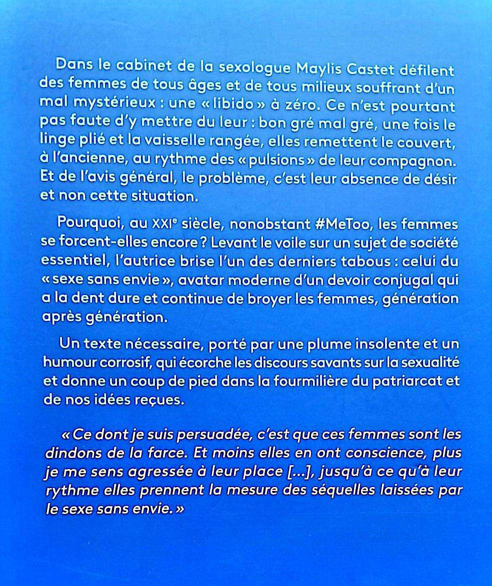 _MaylisCastet's tweet image. Avis à celleux qui ont aimé mon 1er livre,
Le nouveau s'appelle Corvée de sexe, pourquoi les femmes se forcent encore
Si vs avez envie de me voir dans votre région, vous pouvez convaincre une librairie d'organiser une rencontre autour du livre &amp;amp; je me déplacerai avec plaisir !