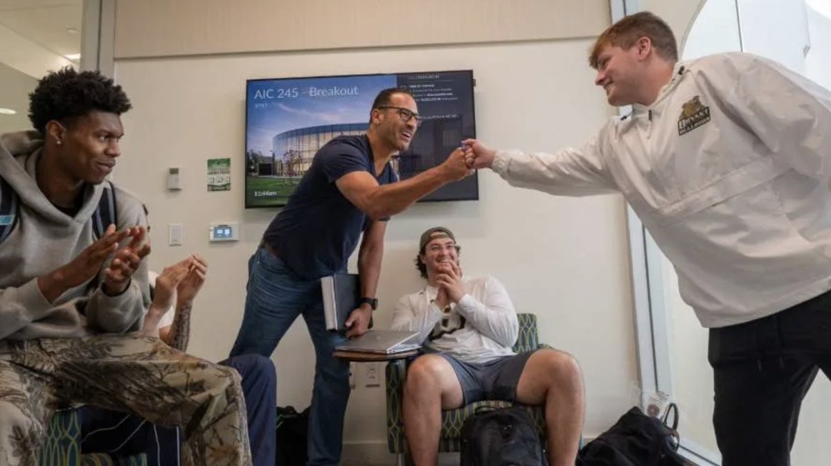 Christian Fauria (@christianfauria) on Twitter photo Whether in the classroom or on the field, teaching and coaching are about inspiring growth. The best way to motivate anyone? Encourage them, challenge them, and watch them thrive. #Teaching #Coaching #BryantUniversity #waitlisted #talktothechair <a href="/BryantUniv/">Bryant University</a> <a href="/BryantUniv_News/">Bryant U News</a> Whether in the classroom or on the field, teaching and coaching are about inspiring growth. The best way to motivate anyone? Encourage them, challenge them, and watch them thrive. #Teaching #Coaching #BryantUniversity #waitlisted #talktothechair <a href="/BryantUniv/">Bryant University</a> <a href="/BryantUniv_News/">Bryant U News</a>