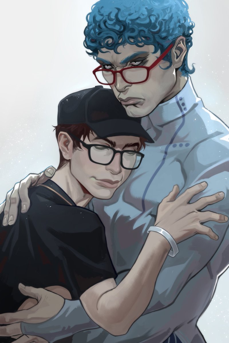 SebbbyMilk's tweet image. I just got this absolutely amazing artwork this morning. I absolutely love this commission with my whole entire heart
💥❤️❄️
//Credit: anheora_ on instagram
#Ghiaccio #JJBA #yume