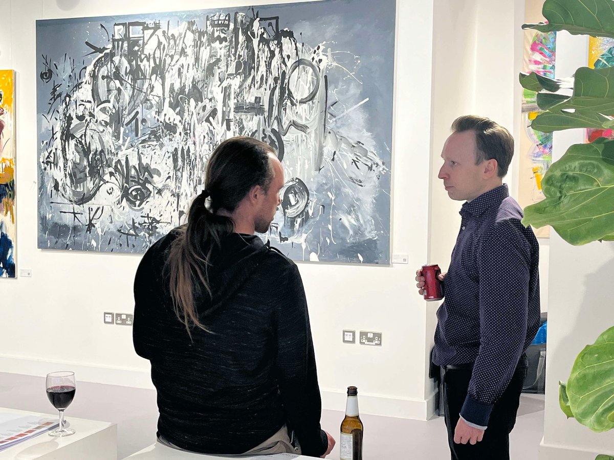 eyeshow1's tweet photo. 'GESTURE'  Open Saturday, 12 pm -5 pm.

Closes on Tuesday 10th of June. 

Showcasing 4 East London artists exploring the language of abstraction.  PART 1 | TRAMPERY  26th April - 10th of June 2025 

13 Rookwood Way, London, E3 2XT 

Nearest tube: Hackney Wick

Pics from the PV. https://t.co/QmEndqFFoA