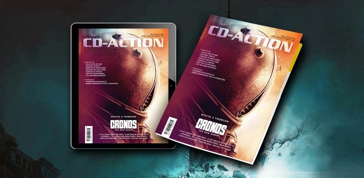 O czym przeczytasz w 𝐂𝐃-𝐀𝐜𝐭𝐢𝐨𝐧 𝟎𝟑/𝟐𝟎𝟐𝟓?

Przybliżymy nadchodzący polski survival horror Cronos: The New Dawn, ale pojawi się też mnóstwo innych tytułów, m.in. Split Fiction, Fatal Fury: City of the Wolves, Blue Prince czy Doom: The Dark Ages. 👀