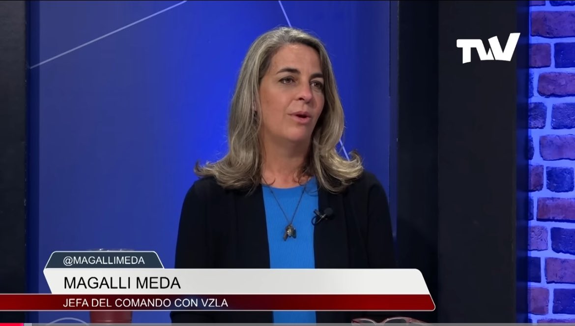 Comando ConVzla (@convzlacomando) on Twitter photo 🇻🇪 Magalli Meda (<a href="/MagalliMeda/">MAGALLI MEDA</a>), Jefa del Comando Con Vzla, en entrevista para <a href="/TVVnoticias/">TVV Noticias</a> con <a href="/RodriguezGladys/">Gladys Rodríguez</a>
📲 Escúchala aquí:
youtu.be/bYIIXMARXoY?si… 🇻🇪 Magalli Meda (<a href="/MagalliMeda/">MAGALLI MEDA</a>), Jefa del Comando Con Vzla, en entrevista para <a href="/TVVnoticias/">TVV Noticias</a> con <a href="/RodriguezGladys/">Gladys Rodríguez</a>
📲 Escúchala aquí:
youtu.be/bYIIXMARXoY?si…