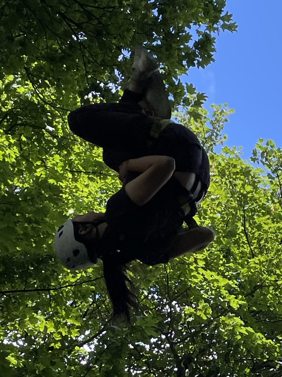 We went on a <a href="/BBCCiN/">BBC Children in Need</a> trip last week to the Anderton Centre. We did a leap of faith, where we climbed up a tree and jumped off, and then we did a survival skills/ Bush tucker which was great, we made fire first, and ate nam bread, popcorn and marshmallows- what a great day it was.