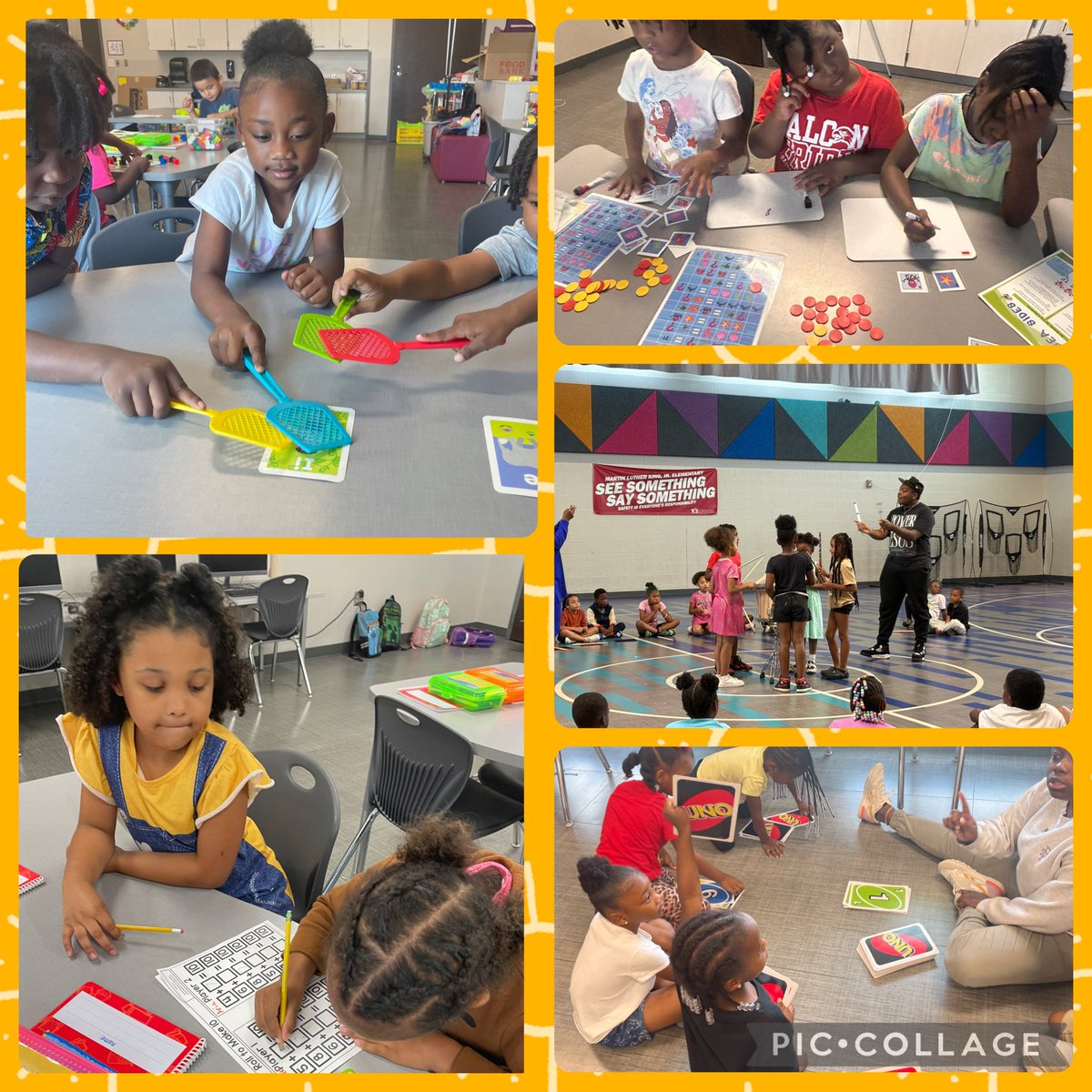 Oakdale Elementary (@oakdaleelement) on Twitter photo 🎮 Level Up: Week 1 Complete! 🏆
Our summer learning program is off to a winning start with a gaming-inspired twist! From academic missions to gaming challenges, we are leveling up our skills & having a blast! 🚀👾📚☀️
#GameOnLearning <a href="/TCSBoardofEd/">T🍏S Board of Ed</a> <a href="/KieraSEzell/">Kiera S. Ezell</a> <a href="/DeniseArringt19/">Dr. Denise Arrington</a> 🎮 Level Up: Week 1 Complete! 🏆
Our summer learning program is off to a winning start with a gaming-inspired twist! From academic missions to gaming challenges, we are leveling up our skills & having a blast! 🚀👾📚☀️
#GameOnLearning <a href="/TCSBoardofEd/">T🍏S Board of Ed</a> <a href="/KieraSEzell/">Kiera S. Ezell</a> <a href="/DeniseArringt19/">Dr. Denise Arrington</a>
