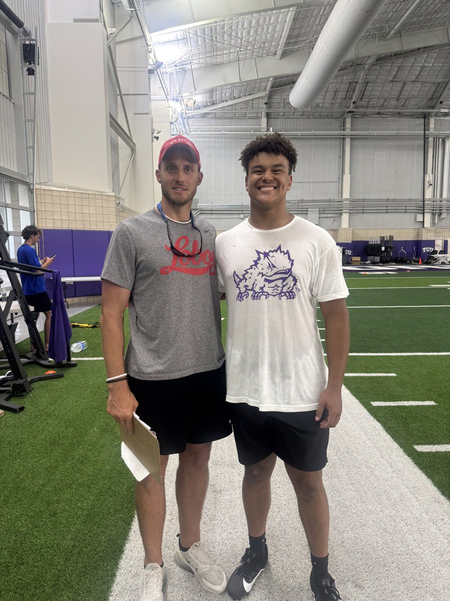 Elie Joseph (@eliejoseph79) on Twitter photo Just finished the Sunny Dykes camp at <a href="/TCUFootball/">TCU Football</a> I met with a bunch of great coaches and got a PWO offer from <a href="/UNMLoboFB/">New Mexico Football</a>!
<a href="/nhstigerfb/">NHS Tiger Football</a>
<a href="/CoachCookseyNHS/">Chase Cooksey</a> Just finished the Sunny Dykes camp at <a href="/TCUFootball/">TCU Football</a> I met with a bunch of great coaches and got a PWO offer from <a href="/UNMLoboFB/">New Mexico Football</a>!
<a href="/nhstigerfb/">NHS Tiger Football</a>
<a href="/CoachCookseyNHS/">Chase Cooksey</a>
