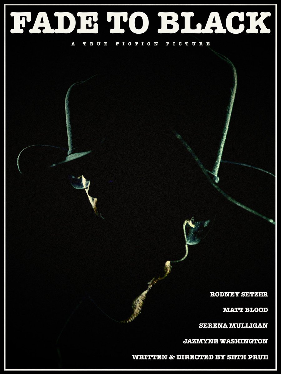 TrueFictionPic's tweet photo. An actor is forced to read a dangerous script and confront a dark truth. 

A brand new psychological thriller from the crew you know and love. 

We present to you… FADE TO BLACK

https://t.co/BcoZtgS657 https://t.co/ZNzZUDpnTb