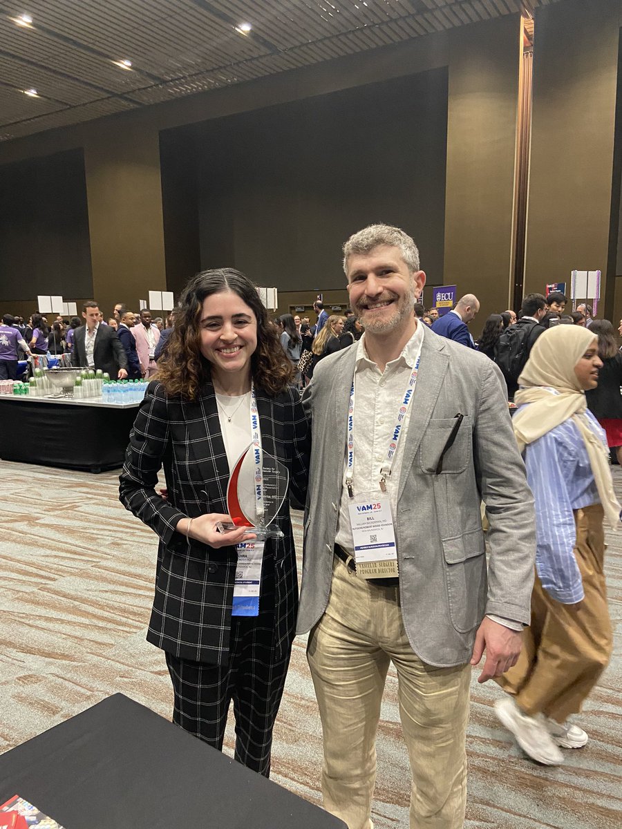 Bill Beckerman (@billbeckerman) on Twitter photo <a href="/RWJMS/">Rutgers RWJMedSchool</a> med stud <a href="/moira_mcgevna/">Moira McGevna</a> knocks it out the park with her <a href="/VascularSVS/">Society for Vascular Surgery</a> award for her contributions to ambulatory vascular care at #VAM2025 from her research year at <a href="/nyu_vascsurgery/">NYUGSOM Vascular Surgery</a>!
Catch her on the interview trail this year for the upcoming Match! <a href="/RWJMS/">Rutgers RWJMedSchool</a> med stud <a href="/moira_mcgevna/">Moira McGevna</a> knocks it out the park with her <a href="/VascularSVS/">Society for Vascular Surgery</a> award for her contributions to ambulatory vascular care at #VAM2025 from her research year at <a href="/nyu_vascsurgery/">NYUGSOM Vascular Surgery</a>!
Catch her on the interview trail this year for the upcoming Match!