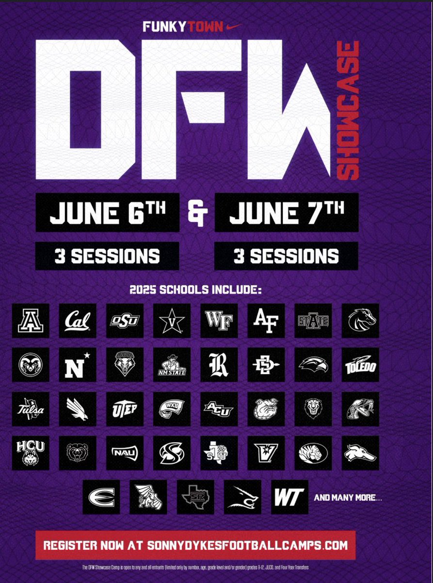 Liam McMillan (@liammcmillan_5) on Twitter photo I will be at TCU MEGA CAMP 6-8 pm! Can’t wait to head down to Fort Worth and compete!!
<a href="/d_hatcher80/">Coach Hatcher</a> <a href="/Zoumboukos65/">Peter Zoumboukos</a> <a href="/CoachBHolcomb/">Bo Holcomb</a> <a href="/One11Recruiting/">One11 Recruiting</a> <a href="/PrepRedzoneTX/">Prep Redzone Texas</a> <a href="/TrojanAnderson/">Anderson Trojans Football</a> <a href="/TStateKA05/">Ryan Burrow</a> <a href="/TXTopTalent/">TX TOP TALENT</a> <a href="/RallyPreps/">RallyPreps</a> <a href="/SunilSportsNews/">Sports News By Sunil Sunder Raj</a> <a href="/var_austin/">VAR</a> <a href="/CSAPrepStar/">PREPSTAR</a> <a href="/TCUFootball/">TCU Football</a> I will be at TCU MEGA CAMP 6-8 pm! Can’t wait to head down to Fort Worth and compete!!
<a href="/d_hatcher80/">Coach Hatcher</a> <a href="/Zoumboukos65/">Peter Zoumboukos</a> <a href="/CoachBHolcomb/">Bo Holcomb</a> <a href="/One11Recruiting/">One11 Recruiting</a> <a href="/PrepRedzoneTX/">Prep Redzone Texas</a> <a href="/TrojanAnderson/">Anderson Trojans Football</a> <a href="/TStateKA05/">Ryan Burrow</a> <a href="/TXTopTalent/">TX TOP TALENT</a> <a href="/RallyPreps/">RallyPreps</a> <a href="/SunilSportsNews/">Sports News By Sunil Sunder Raj</a> <a href="/var_austin/">VAR</a> <a href="/CSAPrepStar/">PREPSTAR</a> <a href="/TCUFootball/">TCU Football</a>