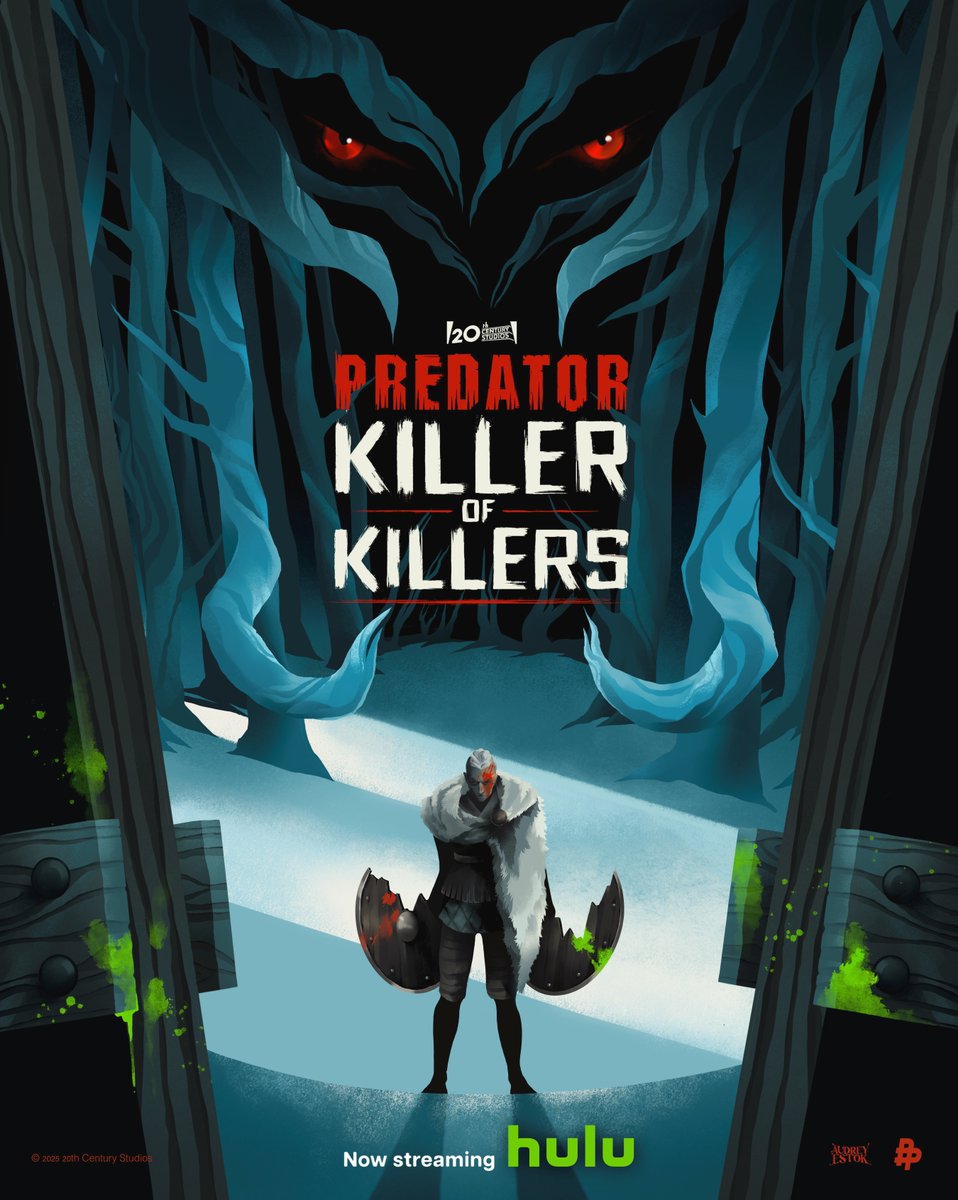 One true warrior. Stream Predator: Killer of Killers now only on Hulu and with #HuluOnDisneyPlus.

Illustrated by: @audreyestok