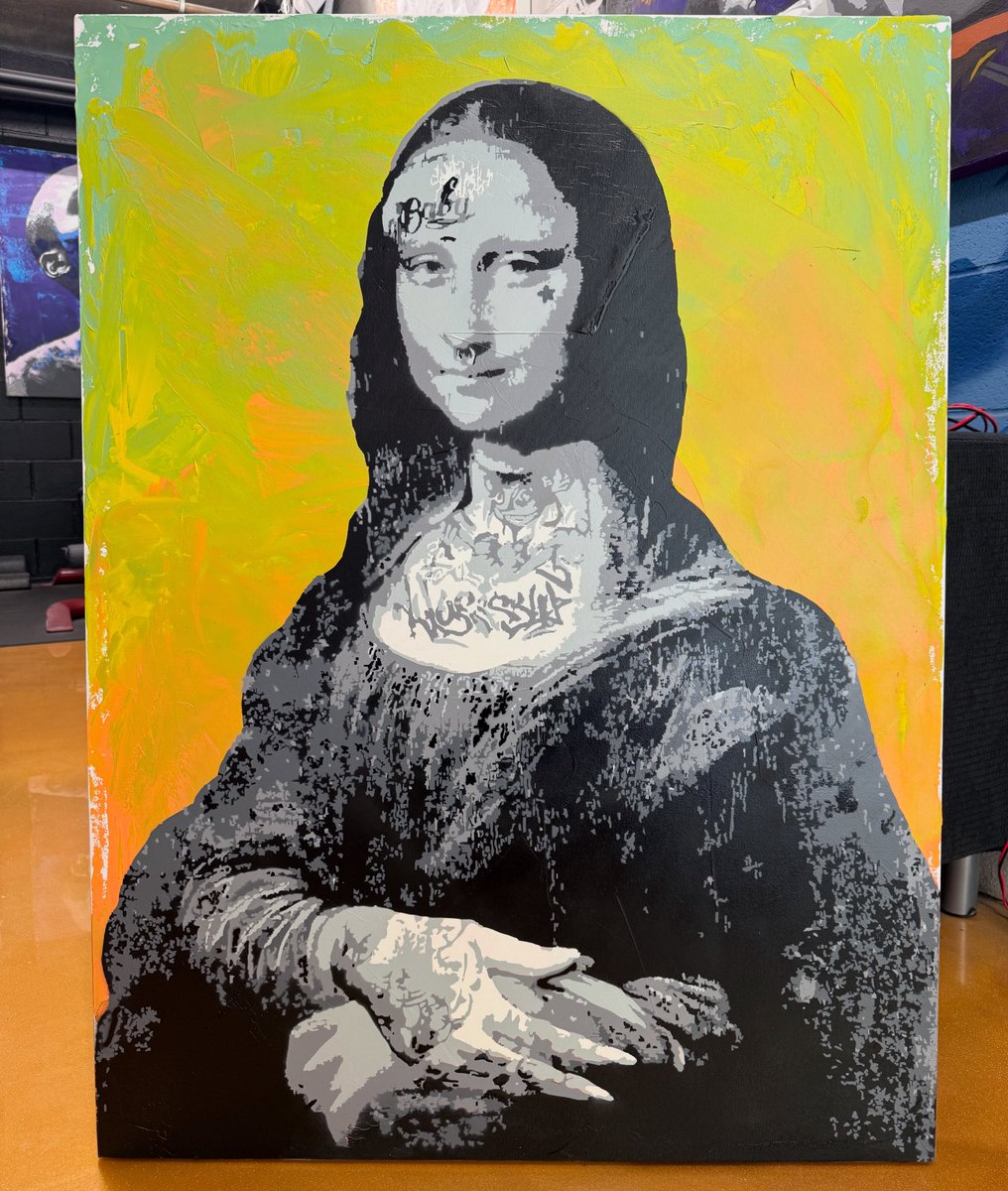 BILLY MORRISON (@billymorrison) on Twitter photo Brand new work! “MODERN MONA” - 40” x 30” oil, acrylic, and spray on canvas. Available now. Email info@billymorrisonart.com or direct message me for more details. Brand new work! “MODERN MONA” - 40” x 30” oil, acrylic, and spray on canvas. Available now. Email info@billymorrisonart.com or direct message me for more details.