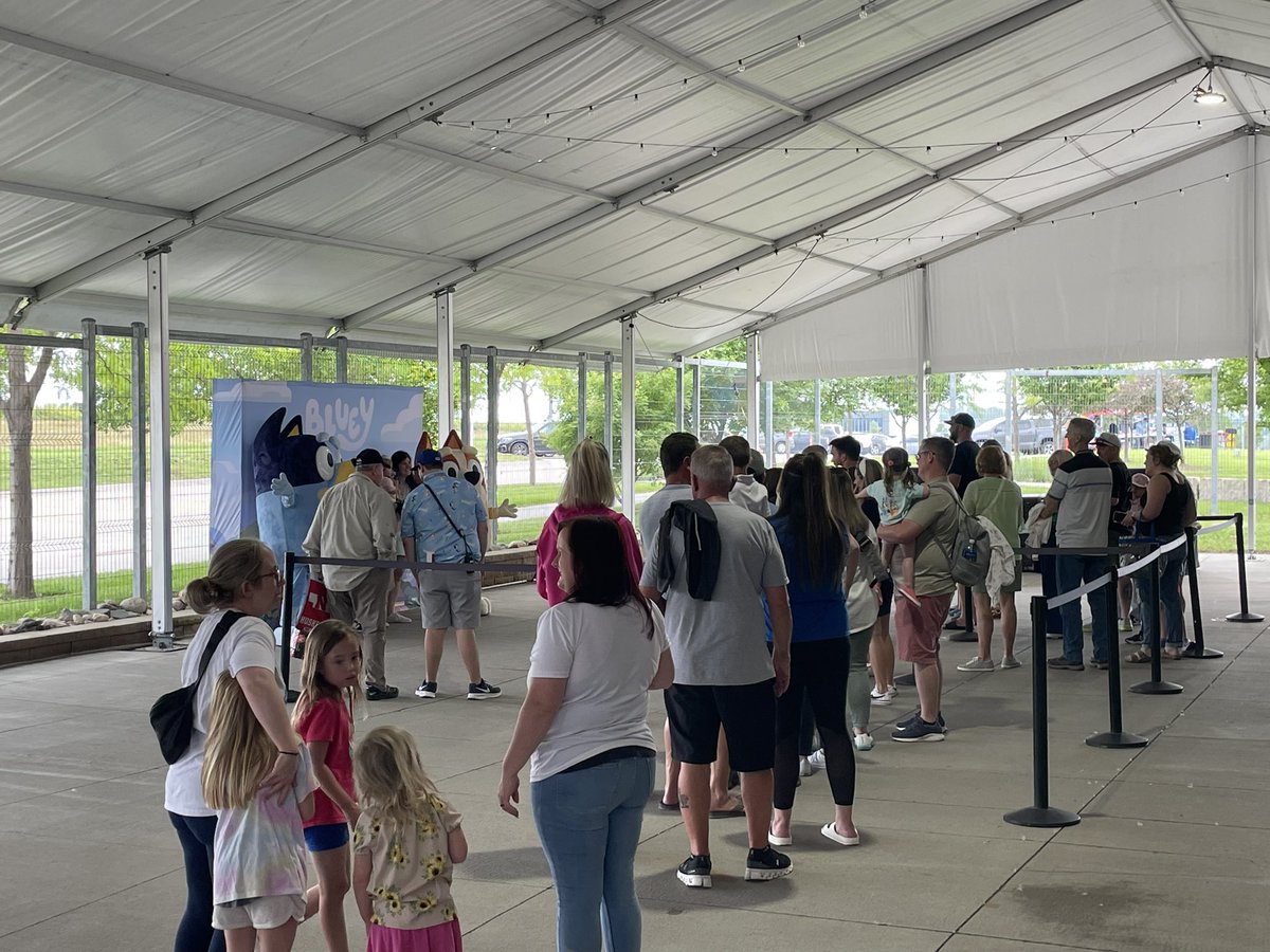 Martie J. Cordaro (@omahaprez) on Twitter photo Bluey and Bingo are in the house tonight <a href="/WernerPark/">Werner Park</a>! Come join the fun. They are here until 8:45pm. Bluey and Bingo are in the house tonight <a href="/WernerPark/">Werner Park</a>! Come join the fun. They are here until 8:45pm.
