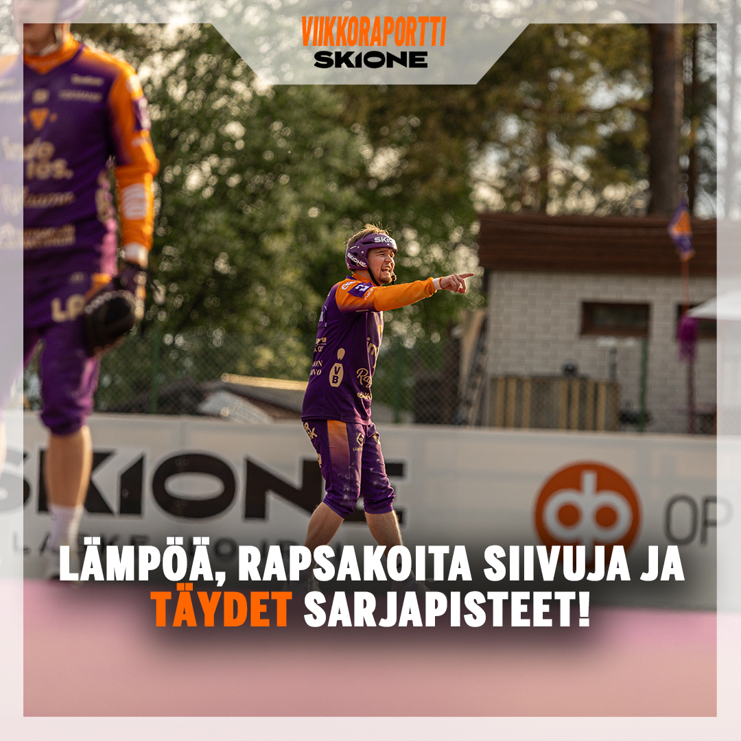 Viikkoraportti | Lämpöä, rapsakoita siivuja ja täydet sarjapisteet! 🔥

📝: superjymy.fi/lampoa-rapsako…

#pesis