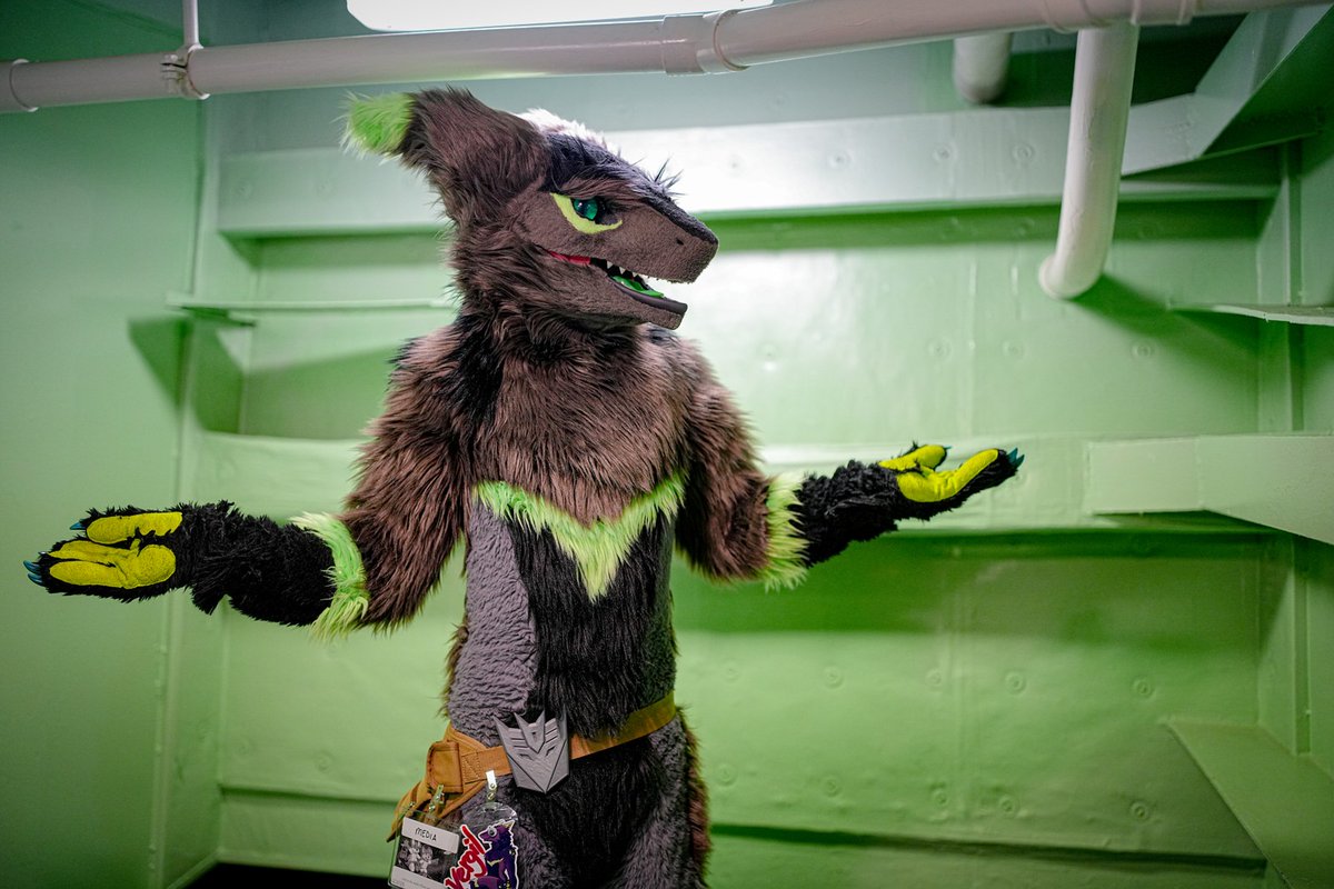 Oops. Another dead end.
#Sergal #FursuitFriday #USSHornet
📸: <a href="/trixx_rx/">Trix «PAWcon»</a>