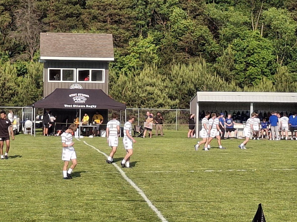 In West Ottawa for the D1 Rugby State Title match. Let's Go Shamrocks.