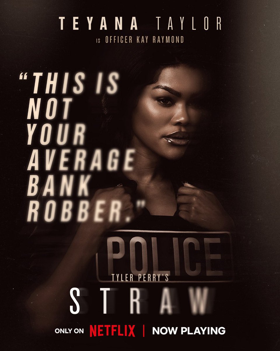 TEYANA M.J. TAYLOR (@teyanataylor) on Twitter photo Have you ever felt like it was your last “STRAW”?? <a href="/tylerperry/">Tyler Perry</a>’s “STRAW” OUT NOW!!! On <a href="/netflix/">Netflix</a> 🍿🍿🍿<a href="/strongblacklead/">Strong Black Lead</a> #detectivekayraymond Have you ever felt like it was your last “STRAW”?? <a href="/tylerperry/">Tyler Perry</a>’s “STRAW” OUT NOW!!! On <a href="/netflix/">Netflix</a> 🍿🍿🍿<a href="/strongblacklead/">Strong Black Lead</a> #detectivekayraymond