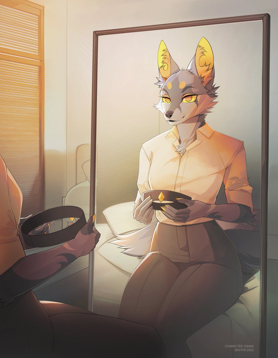 unknowhiter's tweet image. Good morning! 🤍
Character: @luxtsii