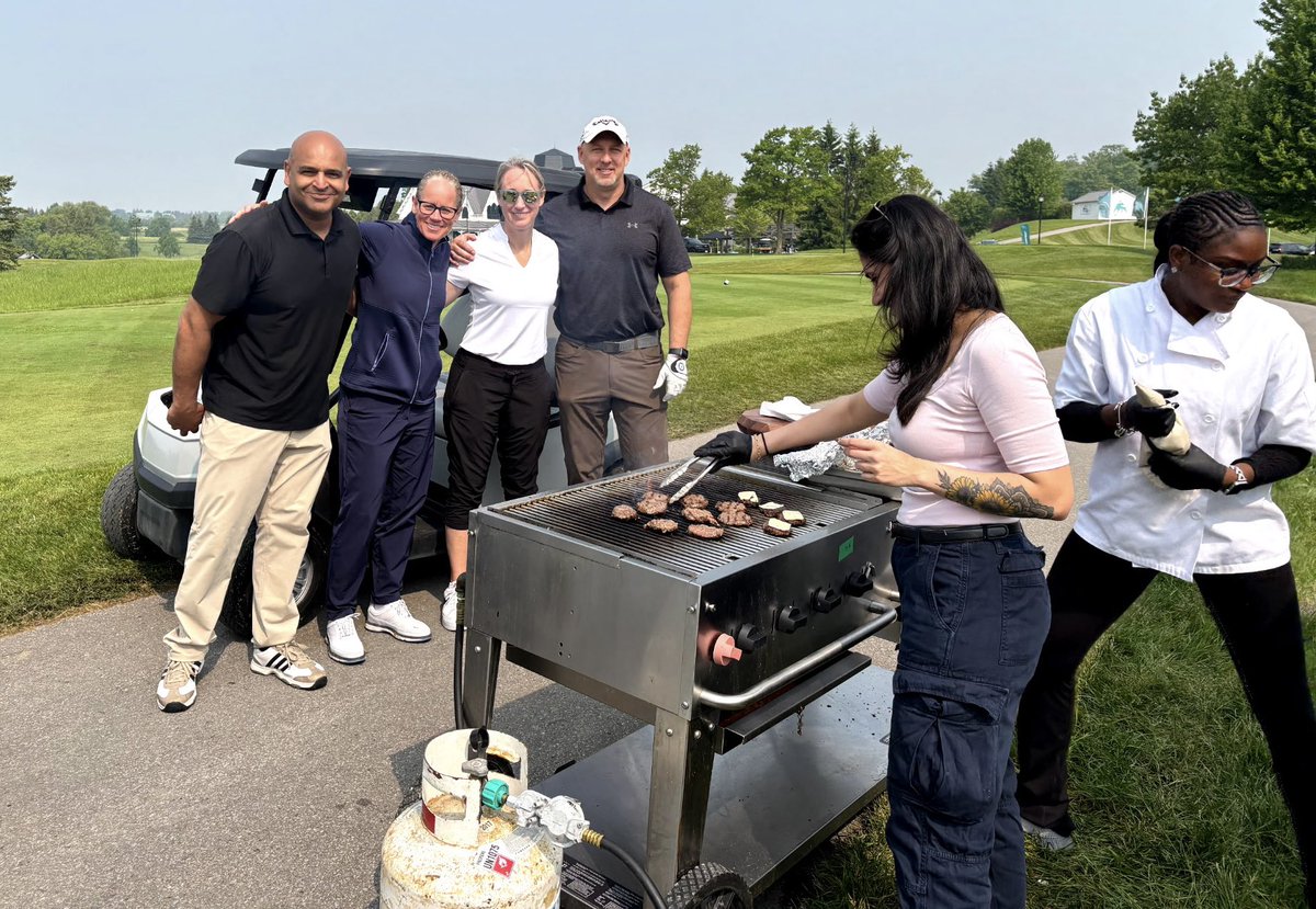 TPSMotorSquad's tweet photo. A couple of our Motors Provided "two wheeled eye candy" at the Toronto Police Chief's Golf Tournament today.
The tournament raises funds to support Victim Services Toronto and other police supported charities.
#HM17
#HM35 https://t.co/Rx308PNtGd