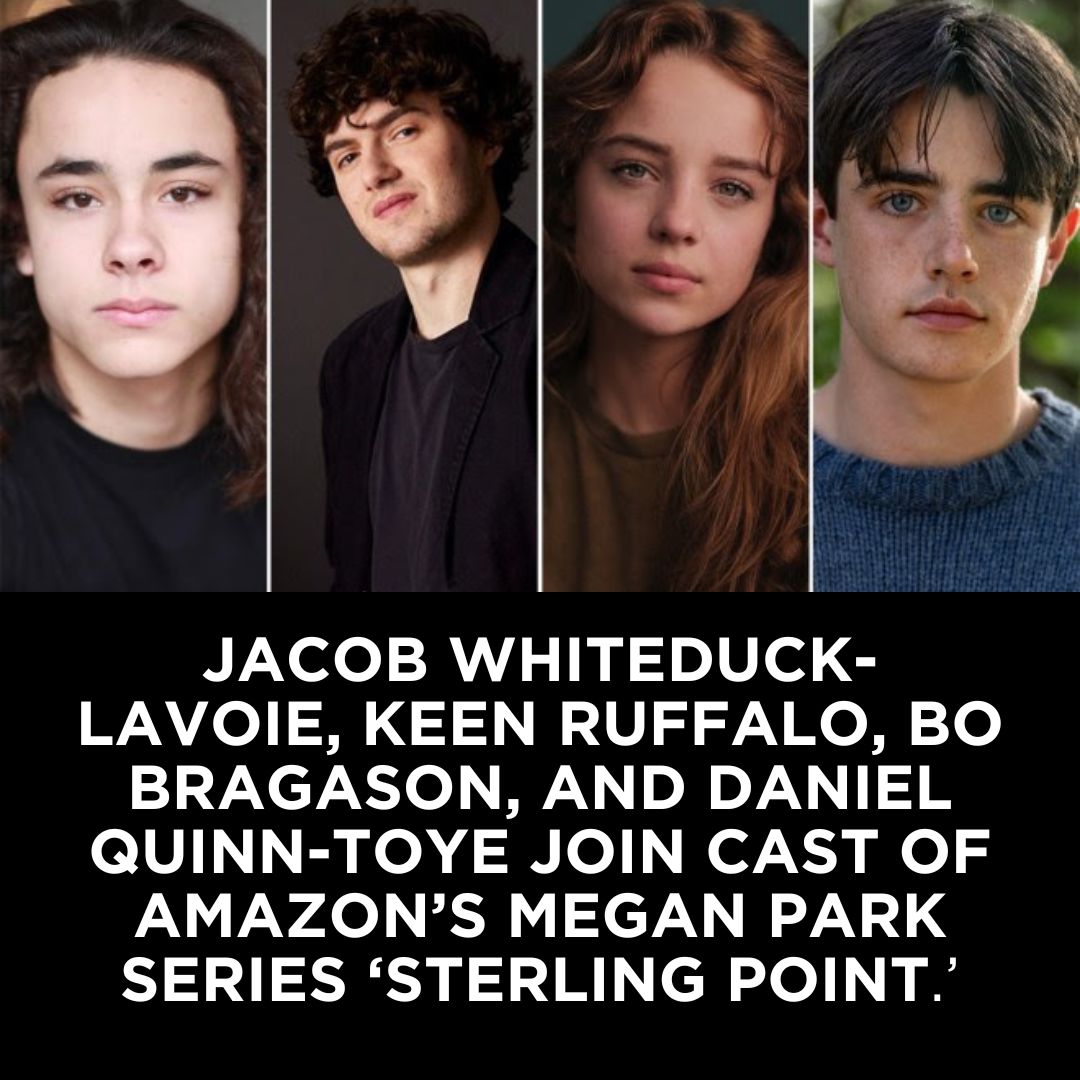 Thrilled to share more casting news for Megan Park's 'Sterling Point!' ✨ Joining are Jacob Whiteduck-Lavoie, Keen Ruffalo, Bo Bragason, and Daniel Quinn-Toye — rounding out an incredibly talented lead ensemble! deadline.com/2025/06/megan-… via <a href="/Deadline/">Deadline</a>