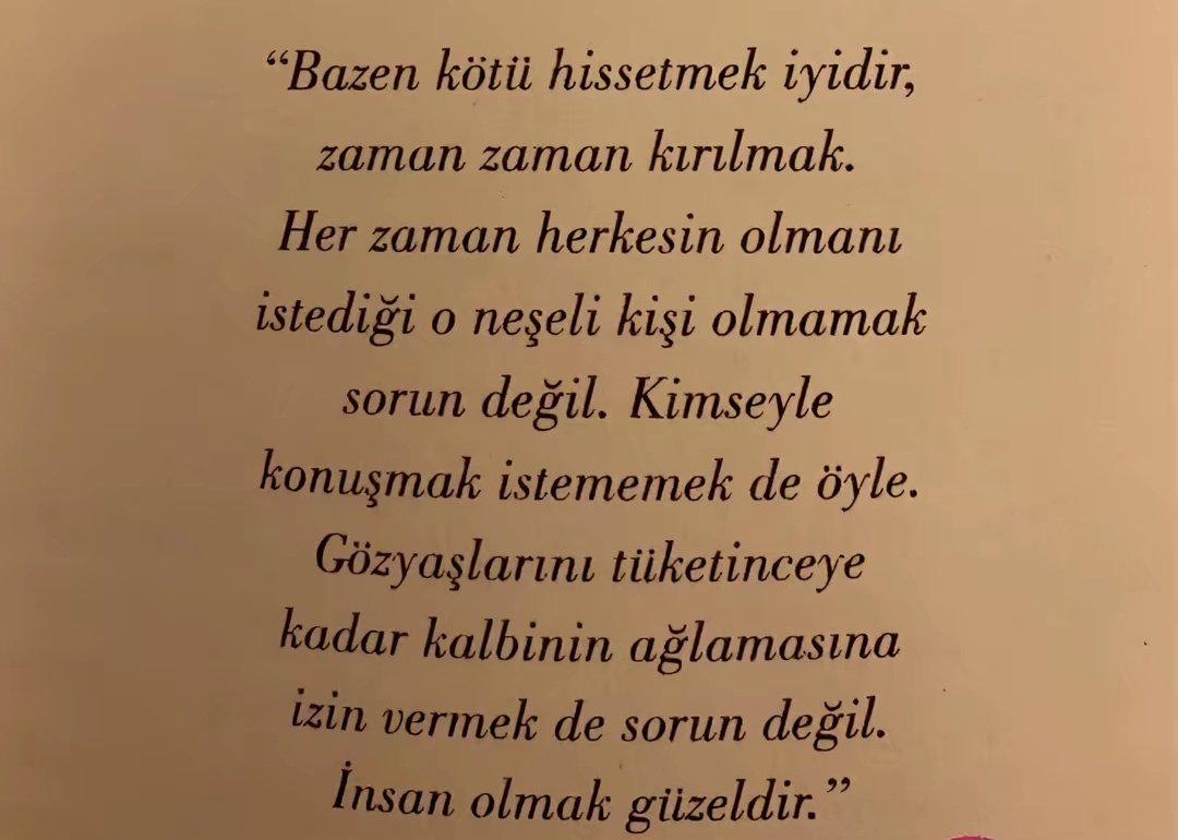 İnsan olmak güzeldir...