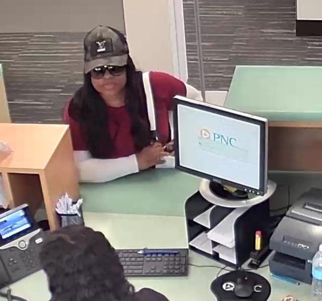 Ari Hait (@wpbf_ari) on Twitter photo Do you recognize this woman?
<a href="/PSLPolice/">Port St. Lucie PD</a> says she robbed the PNC bank on SW Gatlin Blvd this afternoon. She passed a note to the teller saying she had a weapon and demanding money.
Police are not saying how much money she got away with.
<a href="/WPBF25News/">WPBF 25 News</a> Do you recognize this woman?
<a href="/PSLPolice/">Port St. Lucie PD</a> says she robbed the PNC bank on SW Gatlin Blvd this afternoon. She passed a note to the teller saying she had a weapon and demanding money.
Police are not saying how much money she got away with.
<a href="/WPBF25News/">WPBF 25 News</a>
