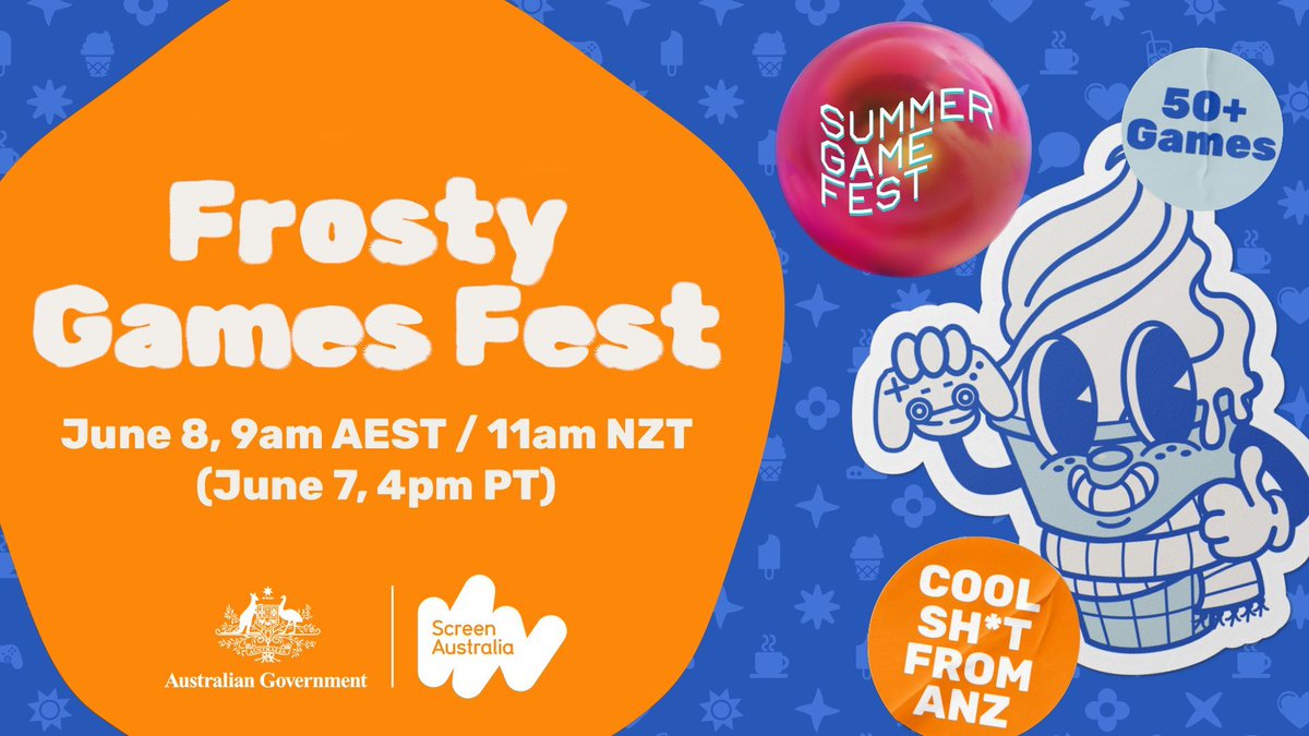 Tomorrow's the big day! ❄️

Catch the show live on our YouTube and Twitch channels! Expect world premieres, announcements, and so much more.

🔴 YouTube: youtu.be/3ff3YxX7Cgw
🟣 Twitch: twitch.tv/frostygamesfest
