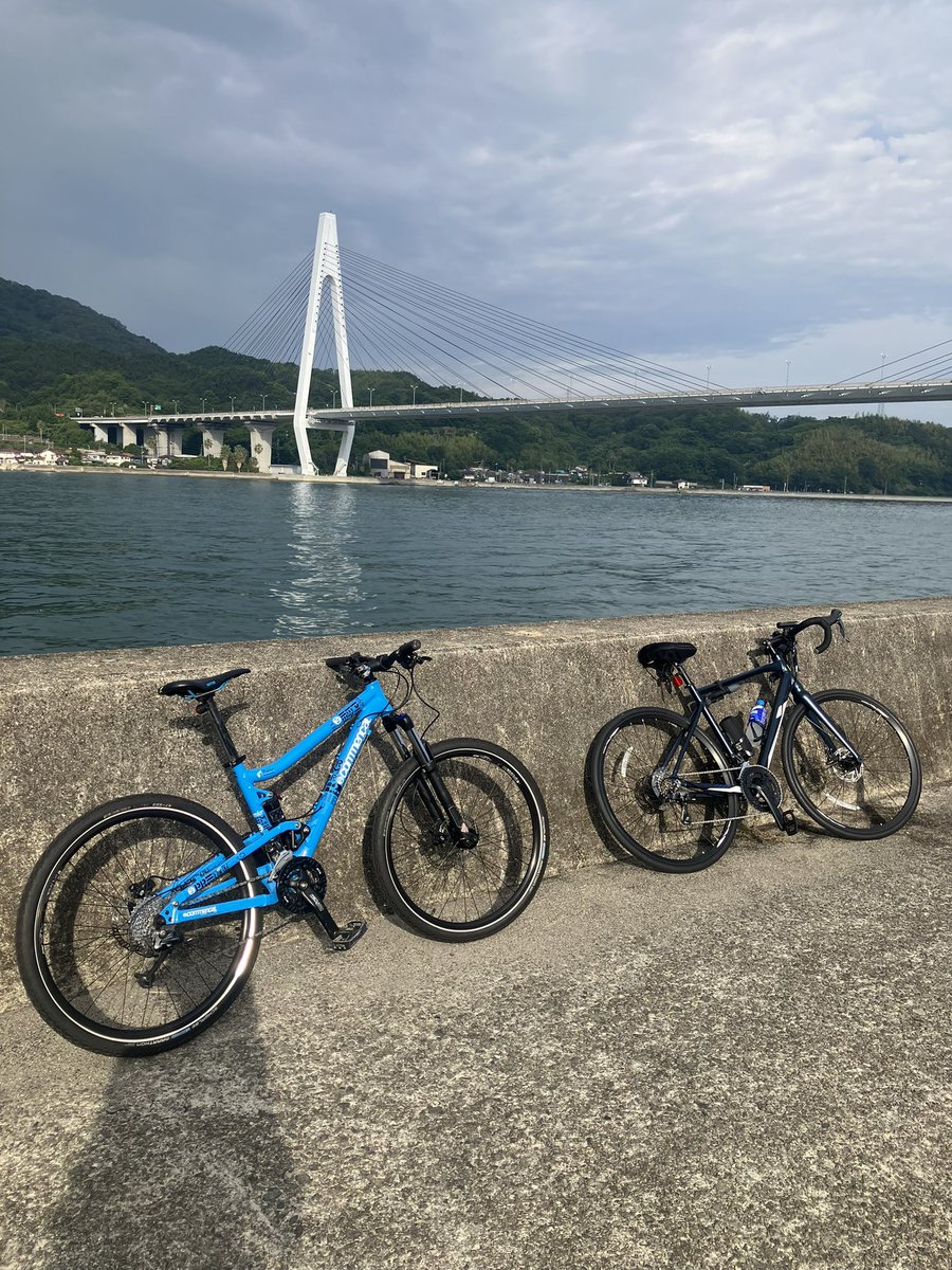 しまなみ海道に来ております
ワクワク